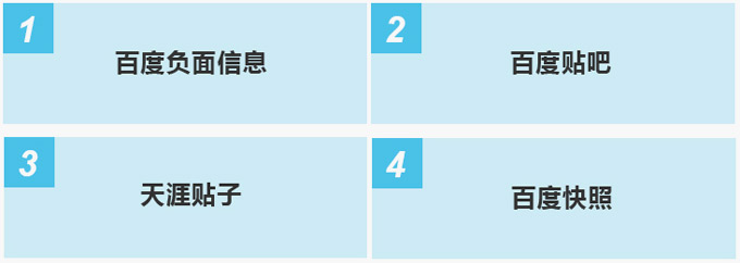 负面消息seo挤压的对象
